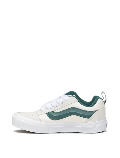 Женские кеды Vans Knu Skool замшевые голубые - фото 2 - Miraton