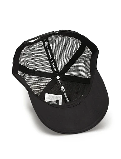 Кепка-тракер Mudder тканевая черная - фото 2 - Miraton