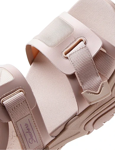 Женские сандалии Skechers Stamina V2 тканевые розовые - фото 5 - Miraton