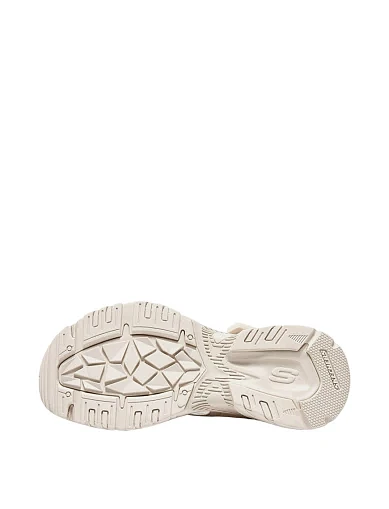 Женские сандалии Skechers Stamina V2 тканевые молочного цвета - фото 5 - Miraton