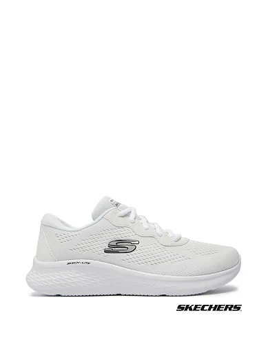 Женские кроссовки Skechers тканевые белые - фото 1 - Miraton
