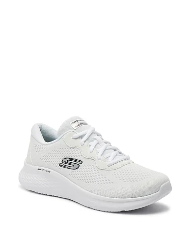 Женские кроссовки Skechers тканевые белые - фото 3 - Miraton