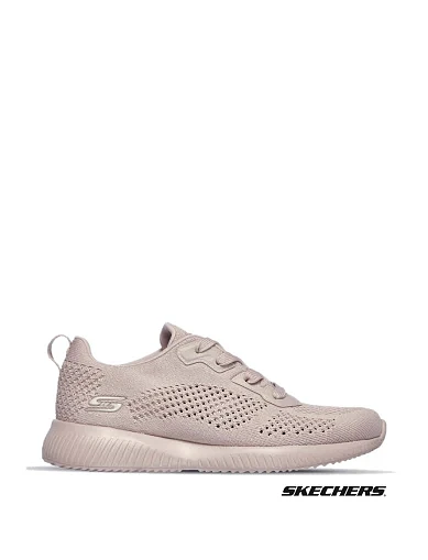 Женские кроссовки Skechers Bobs Squad тканевые розовые - фото 1 - Miraton