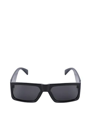 Солнцезащитные очки прямоугольные черные - фото 1 - Miraton