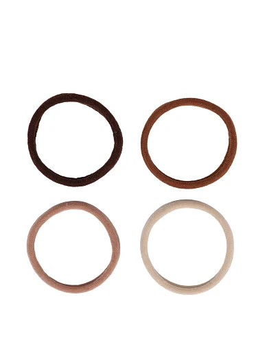 Комплект з 4 резинок для волосся різнокольорові(KP-24) - фото 2 - Miraton