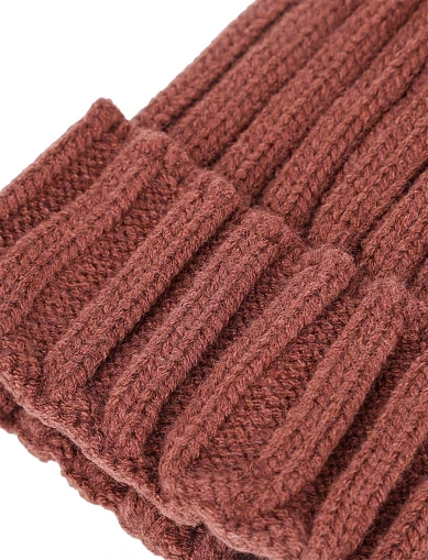 Шапка тканинна коричнева(902-1) - фото 2 - Miraton