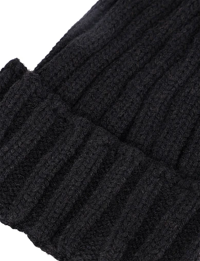 Шапка тканинна чорна(902-3) - фото 2 - Miraton