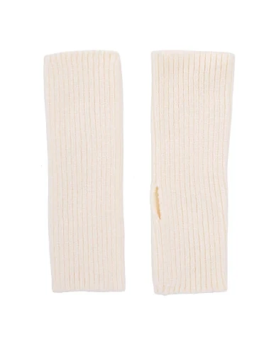 Рукавички тканинні молочні(401-2 ) - фото 1 - Miraton