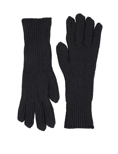 Рукавички тканинні чорні(404-1) - фото 1 - Miraton