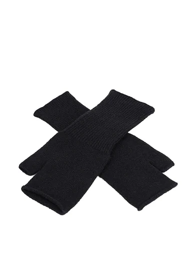 Рукавички тканинні чорні(402-3) - фото 2 - Miraton