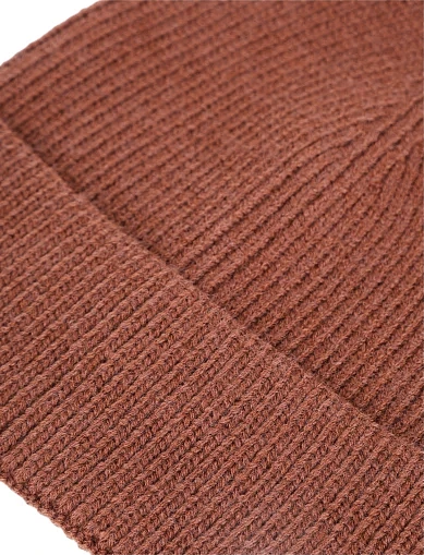 Шапка тканевая коричневая - фото 2 - Miraton