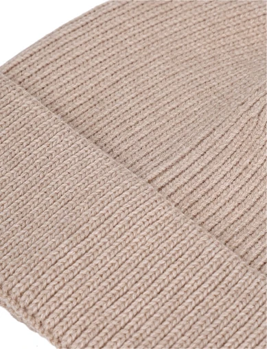 Шапка тканевая бежевая - фото 2 - Miraton