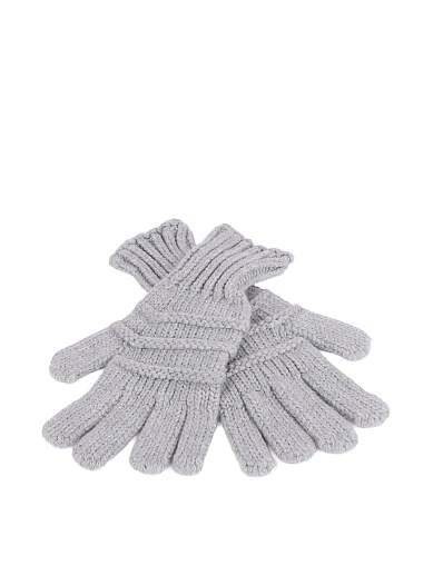 Рукавички тканинні сірі(GV-1473-4) - фото 3 - Miraton