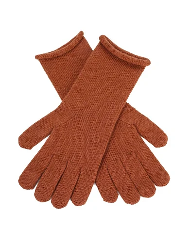 Перчатки тканевые коричневые - фото 2 - Miraton