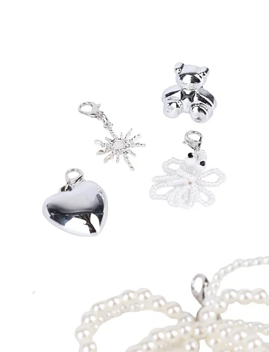 Набір прикрас для взуття підвіски та перли(DM-3 ) - фото 2 - Miraton