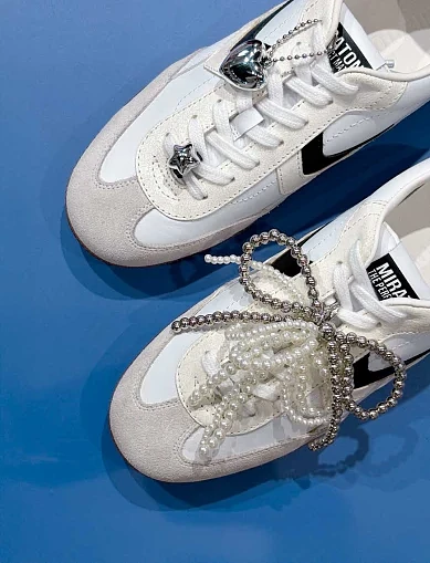 Набір прикрас для взуття підвіски та перли(DM-4) - фото 4 - Miraton