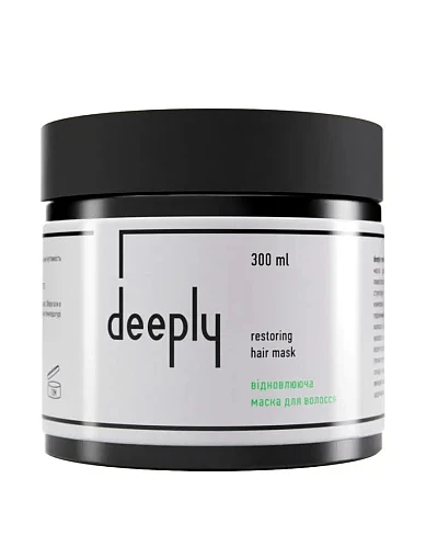 Восстанавливающая маска для волос Deeply Restoring Hair Mask - фото 1 - Miraton