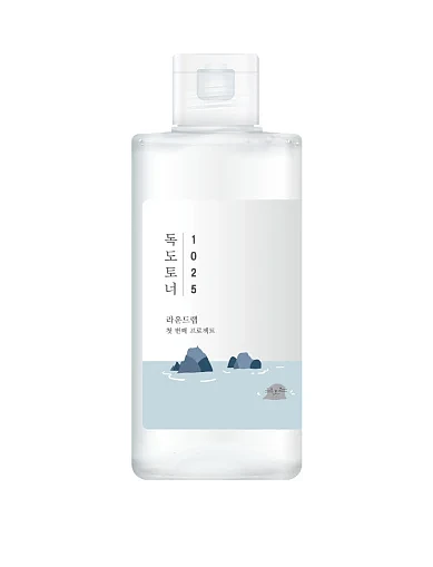 Зволожуючий тонер з ефектом пілінгу ROUND LAB 1025 Dokdo Toner - фото 1 - Miraton