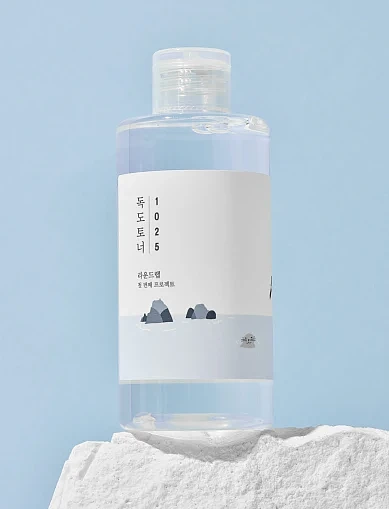 Зволожуючий тонер з ефектом пілінгу ROUND LAB 1025 Dokdo Toner - фото 2 - Miraton