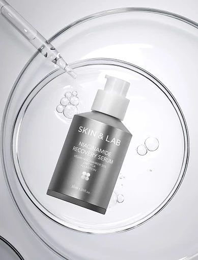 Восстанавливающая сыворотка с ниацинамидом SKIN&LAB Niacinamide Recovery Serum - фото 3 - Miraton