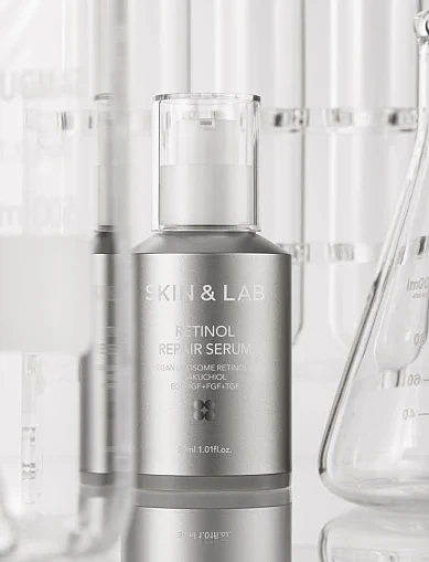 Відновлювальна сироватка з ретинолом Skin Lab SKIN&LAB Retinol Repair Serum, 30 ml(SKIN&LAB Retinol Repair Serum 30 ml Відновлювальна) - фото 2 - Miraton