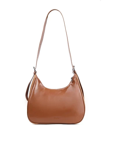 Жіноча сумка через плече MIRATON замшева кемел(9099-2) - фото 4 - Miraton