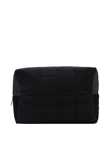 Косметичка велюрова чорна(MK-38) - фото 2 - Miraton