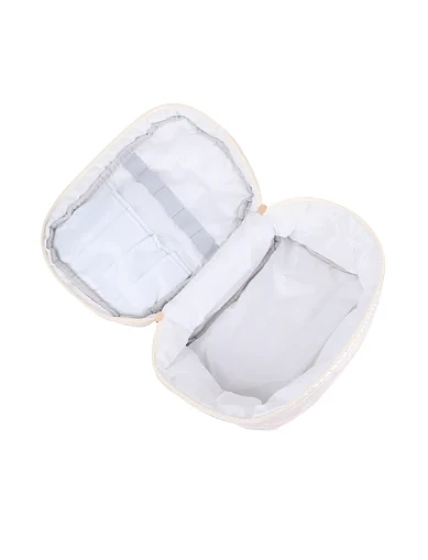 Косметичка тканинна молочна(MK-47) - фото 3 - Miraton