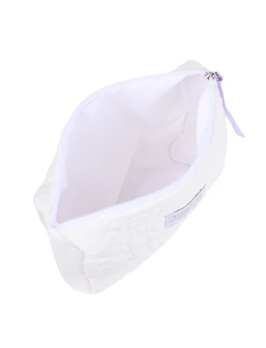 Косметичка тканинна молочна(PK-12) - фото 3 - Miraton