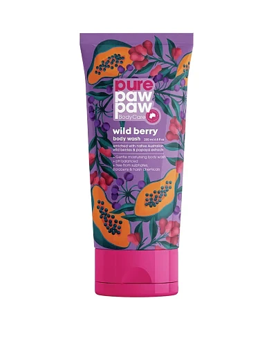Гель для душу Pure Paw Paw Body Care Wild Berry Wash 200ml - фото 1 - Miraton