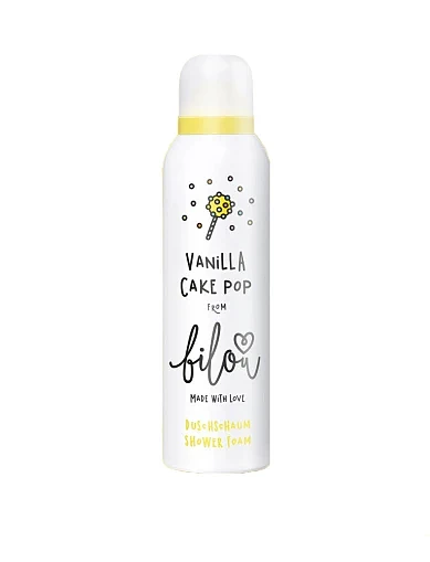 Міні-пінка для душу Bilou Vanilla Cake Pop 50 мл - фото 1 - Miraton