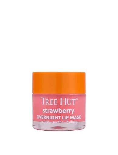 Нічна маска для губ Tree Hut Strawberry Overnight Lip Mask 17g(Нічна маска для губ Tree Hut Strawberry Overnight ) - фото 1 - Miraton