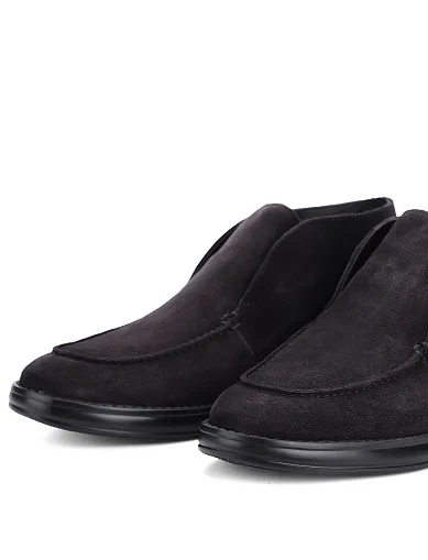 Чоловічі черевики Miguel Miratez замшеві сірі (2428DH-101-680) - фото 5 - Miraton