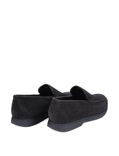 Мужские туфли Miguel Miratez замшевые серые - фото 4 - Miraton