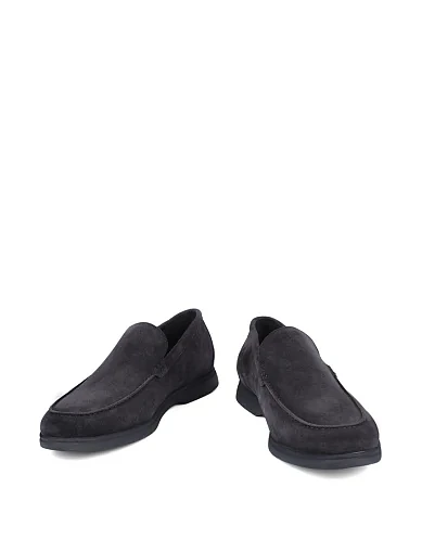 Мужские туфли Miguel Miratez замшевые серые - фото 5 - Miraton