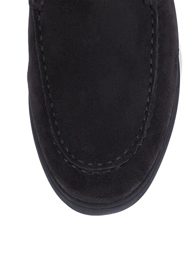 Мужские ботинки замшевые серые - фото 5 - Miraton