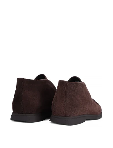 Мужские ботинки Miguel Miratez замшевые коричневые - фото 4 - Miraton