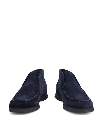 Мужские ботинки Miguel Miratez замшевые синие - фото 2 - Miraton