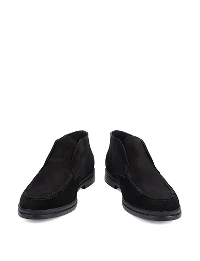 Чоловічі черевики Miguel Miratez замшеві чорні (9370DH-103-187) - фото 2 - Miraton