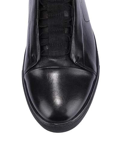 Чоловічі черевики шкіряні чорні (8587X-630-A8R) - фото 5 - Miraton