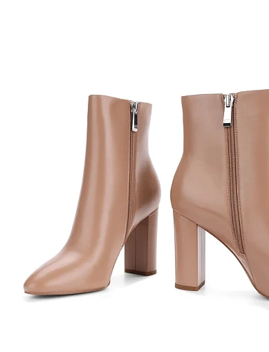 Жіночі черевики Attizzare шкіряні бежеві(MA59905-2-18) - фото 5 - Miraton