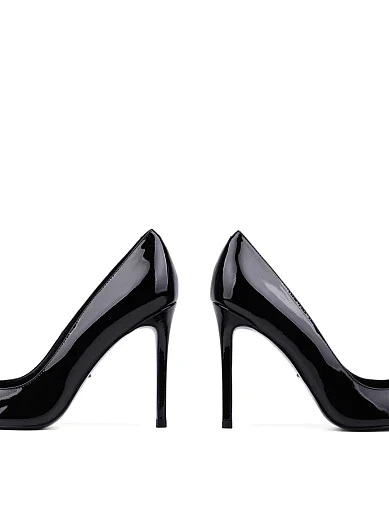 Жіночі туфлі Mia May лакові чорні(MP370-1-1) - фото 2 - Miraton