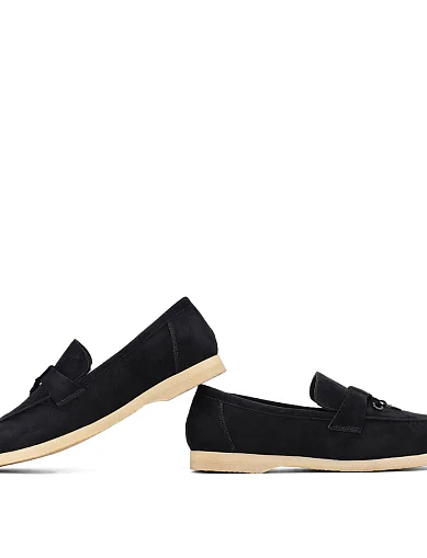 Жіночі сліпери Attizzare велюрові чорні(Y023-7) - фото 4 - Miraton