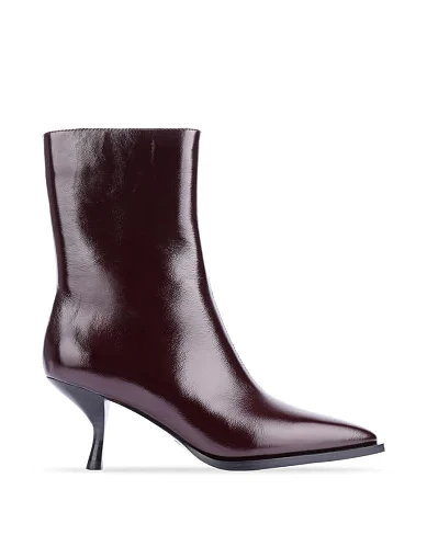 Жіночі черевики MIRATON шкіряні бордові(8111X-0906-N462) - фото 1 - Miraton