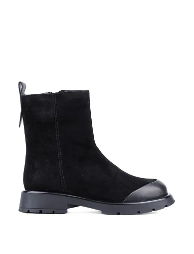 Женские ботинки Attizzare велюровые черные - фото 1 - Miraton