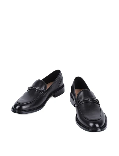 Жіночі туфлі MIRATON шкіряні чорні(AT4720A-217-777 ОЗ-25-26) - фото 5 - Miraton