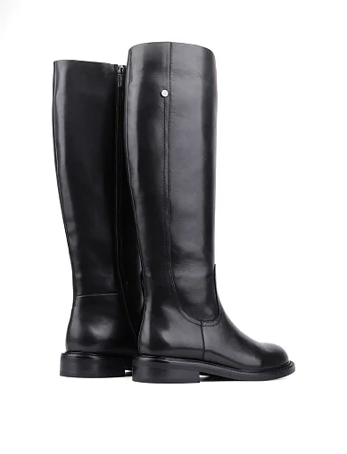 Жіночі чоботи Attizzare шкіряні чорні(XL23171-6-1) - фото 4 - Miraton