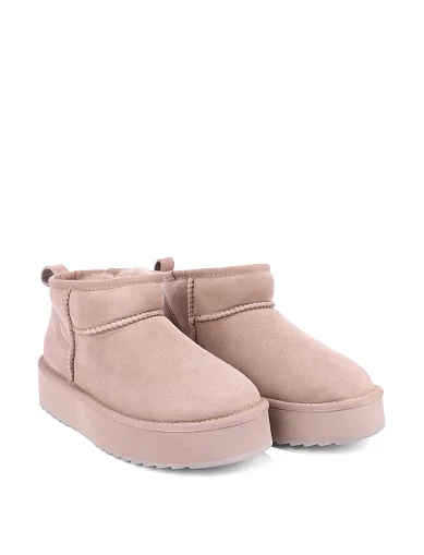 Женские угги челси Attizzare велюровые серые - фото 4 - Miraton