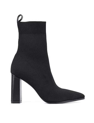 Женские ботинки MIRATON тканевые черные - фото 1 - Miraton