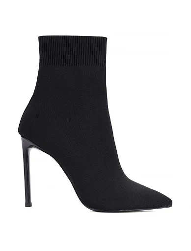 Женские ботинки MIRATON тканевые черные - фото 1 - Miraton